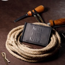 Затискач для грошей чорний MNS