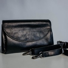 Жіноча сумка Невада чорна глянець Жіноча сумка Невада чорна глянець