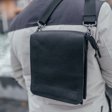 Чоловіча шкіряна сумка через плече Канзас Чоловіча шкіряна сумка через плече Канзас