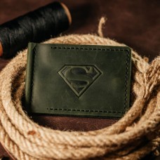 Затискач для грошей зелений Superman Затискач для грошей зелений Superman
