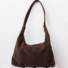Жіноча сумка замшева Аляска коричнева Жіноча сумка замшева Аляска коричнева