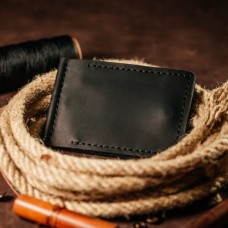 Затискач для грошей чорний Затискач для грошей чорний