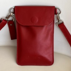 Жіноча сумка Колібрі червона глянець Жіноча сумка Колібрі червона глянець