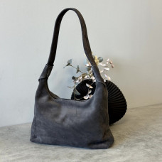 Жіноча сумка замшева Аляска графіт Жіноча сумка замшева Аляска графіт