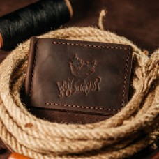 Затискач для грошей коричневий Джокер Затискач для грошей коричневий Джокер