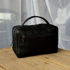 Чоловіча шкіряна сумка через плече Орегон чорна Чоловіча шкіряна сумка через плече Орегон чорна