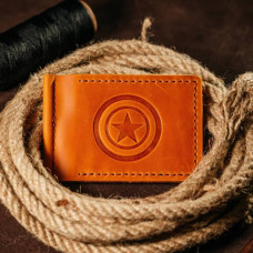 Затискач для грошей рудий Капітан Америка Затискач для грошей рудий Капітан Америка