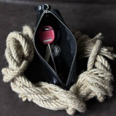 Ключниця чорна гладка унісекс Ключниця чорна гладка унісекс