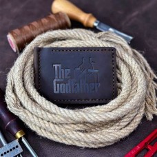 Затискач для грошей коричневий Хрещений батько Затискач для грошей коричневий Хрещений батько