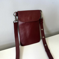 Жіноча сумка Колібрі бургунді глянець Жіноча сумка Колібрі бургунді глянець