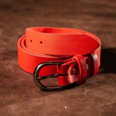 Жіночий ремінь Dakota червоний