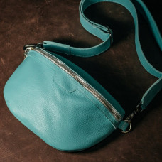 Жіноча сумка на пояс бананка Dallas бірюза Жіноча сумка на пояс бананка Dallas бірюза