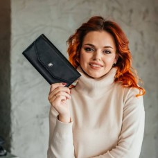 Жіночий гаманець Флоренція чорний Жіночий гаманець Флоренція чорний