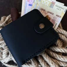 Чоловічий гаманець Біфолд Сіетл чорний Чоловічий гаманець Біфолд Сіетл чорний