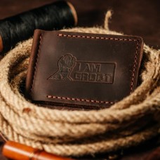 Затискач для грошей коричневий Groot