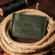 Затискач для грошей зелений Groot Затискач для грошей зелений Groot